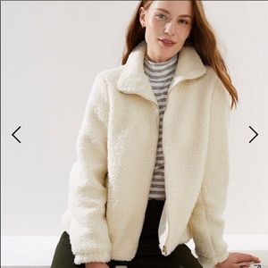 LOFT plush jacket